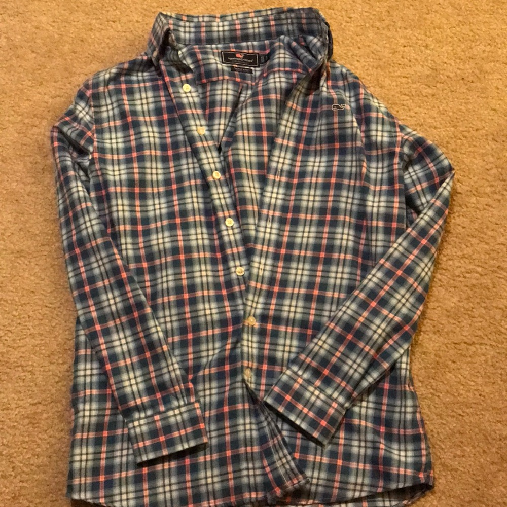 Kid’s Plaid Vineyard Vines Flannel
